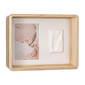 Baby Art deep frame wooden kit for making children's footprints/handprints