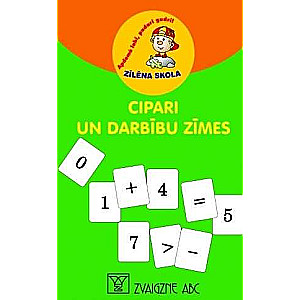Zīlēna sk. Numbers and operation signs