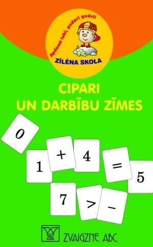 Zīlēna sk. Numbers and operation signs