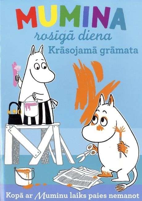Mumins rosiger Tag. Malbuch