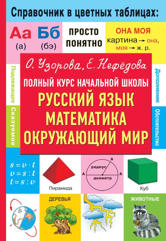 Complete Course of Primary School. Russian Language, Mathematics, World Around