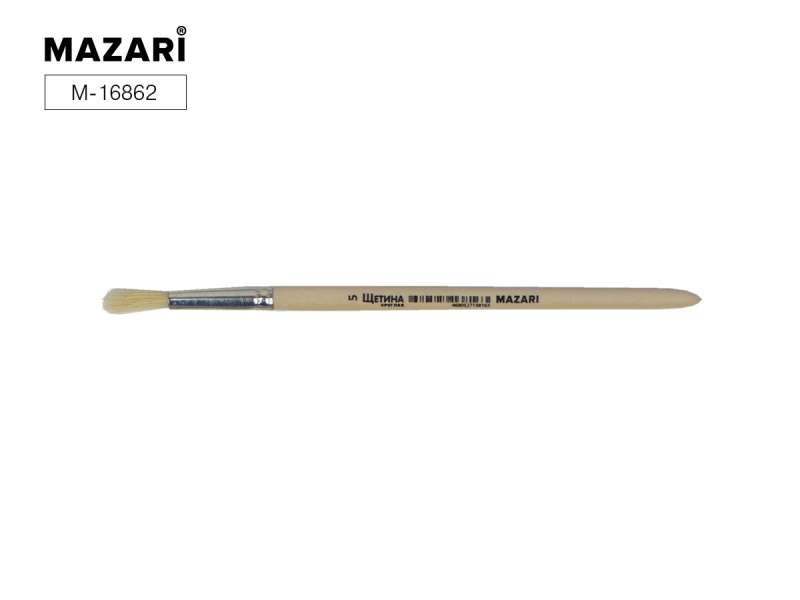 Art Brush, Bristle, No. 5, Round