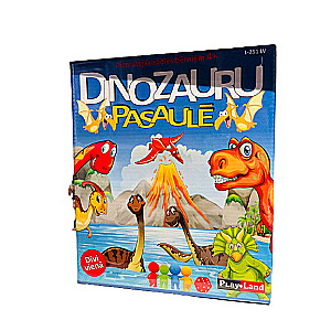 Board game - In the World of Dinosaurs. Memo LV