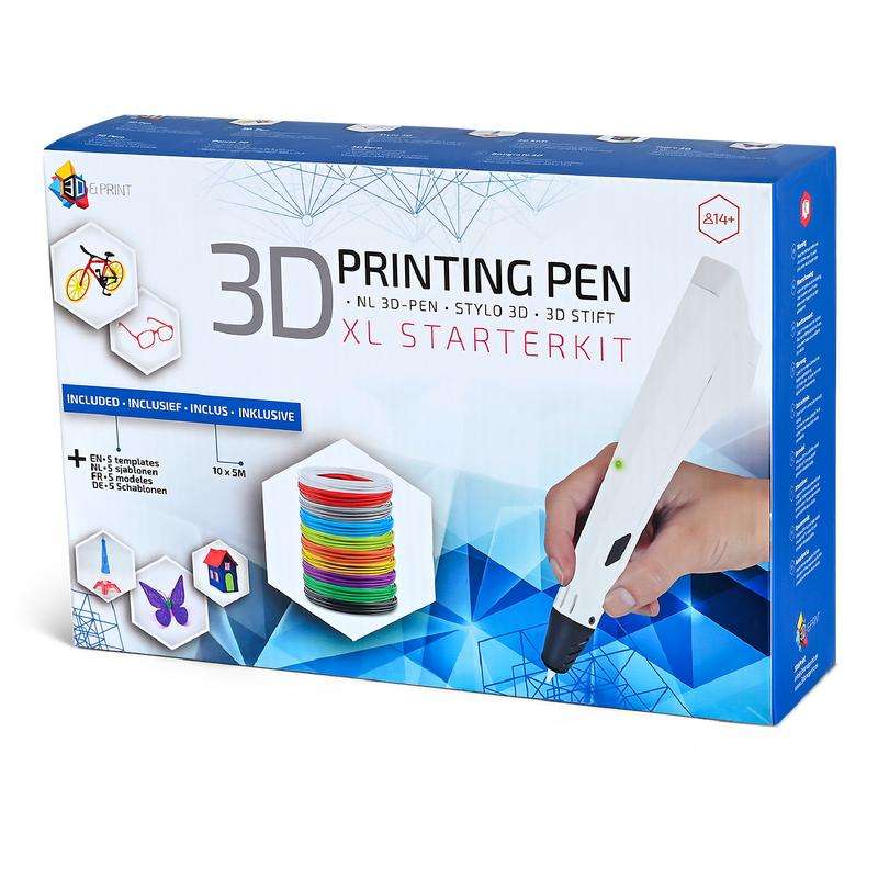 3D pen + starter set of 10 colors