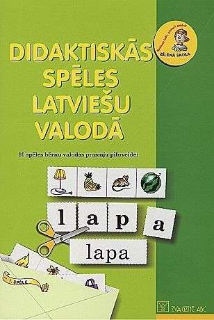Didactic games in Latvian