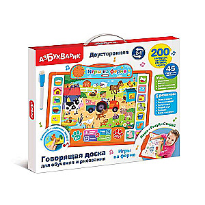 Talking Board for Learning and Drawing - Farm Games