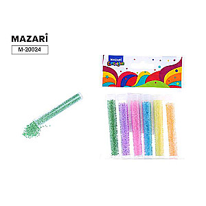 Bead set, 6 colors x 7 g, 2 mm