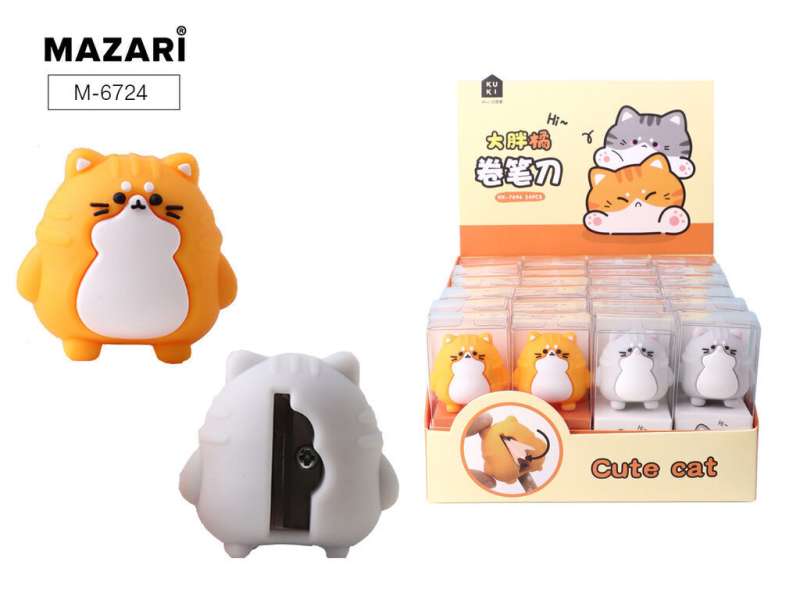 Plastic Sharpener CUTE CAT