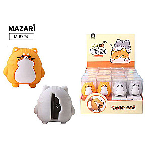 Cute Cat Plastic Sharpener