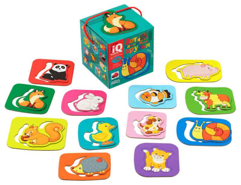 For the youngest. 1+ These friends.