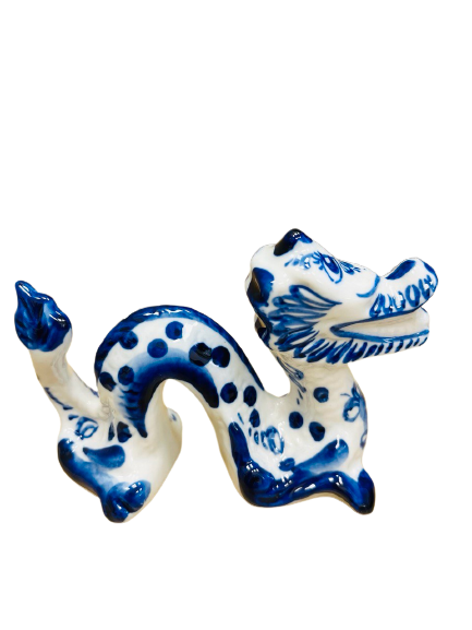 Porcelain figurine 8x12cm Dragon - Alyoshka