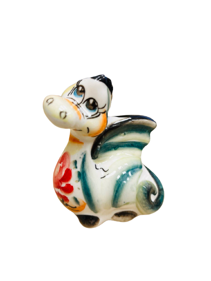 Porcelain figurine 8x6cm Dragon - Tornado