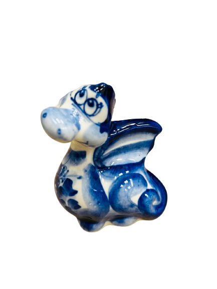 Porcelain figurine 8x6cm Dragon - Tornado