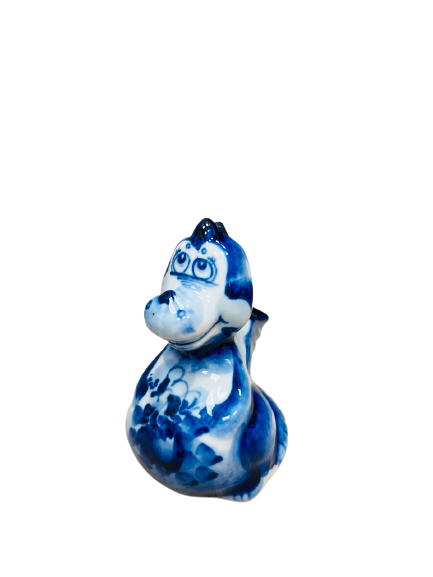 Porcelain figurine 8x7cm Dragon - Alyoshka