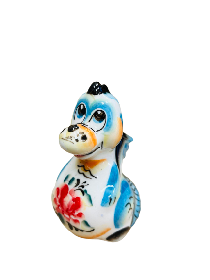 Porcelain figurine 8x7cm Dragon - Alesha
