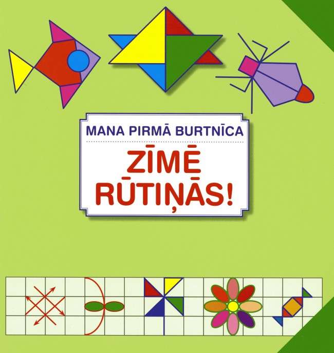 My first workbook. Draw in the squares!