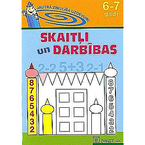 Jolly Crayon's Tasks: Numbers and Operations for 6-7 Years Old