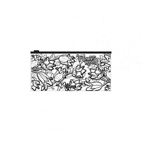 Plastic Zip Bag ErichKrause® Tulips, Travel C6