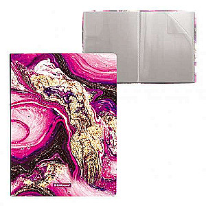 ErichKrause® Marble Amethyst Plastic File Folder, with 20 Pockets, A4
