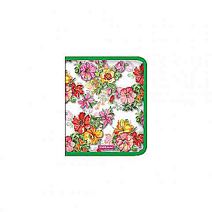 Zippered plastic folder for notebooks ErichKrause® Tropical Mood, A5+