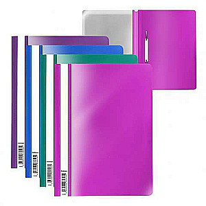 ErichKrause® Fizzy Vivid Plastic Clip Folder, A4, Assorted