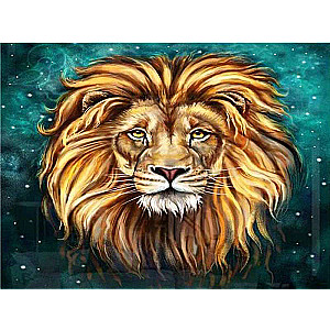 Diamond painting 30x40 cm Lion, 26 colors, section 4