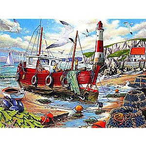 Diamond Mosaic 30x40 cm Fishing Bay, 26 colors, section 4