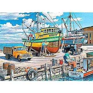 Diamond Mosaic 30x40 cm Fisherman's Wharf, 28 colors, 4 levels