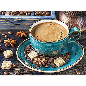 Diamond Mosaic 30x40 cm Coffee Cup, 26 colors, level 4