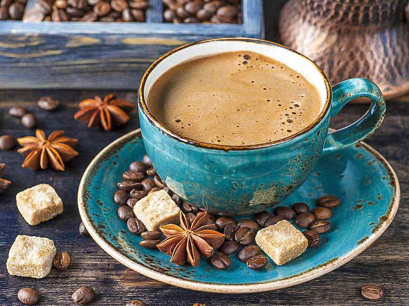 Diamond Mosaic 30x40 cm Coffee Cup, 26 colors, level 4