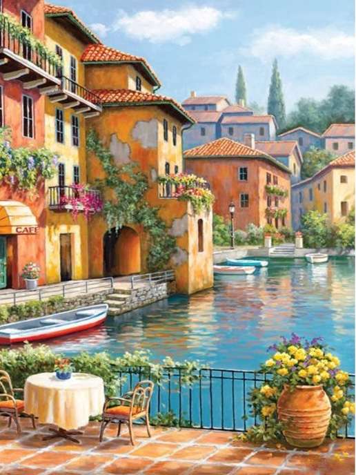 Diamond Mosaic 30x40 cm Venice, 24 colors, rev. 4