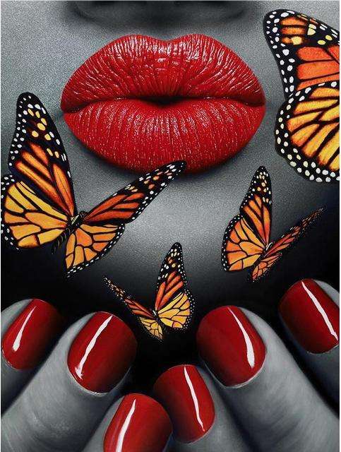 Diamond Mosaic 30x40 cm Red Mood, 26 colors, level 4