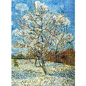 Diamond mosaic 30x40 cm Flowering tree, 26 colors, level 4