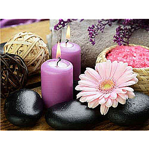 Diamond Mosaic 30x40 cm Candles, 26 colors, urv. 4