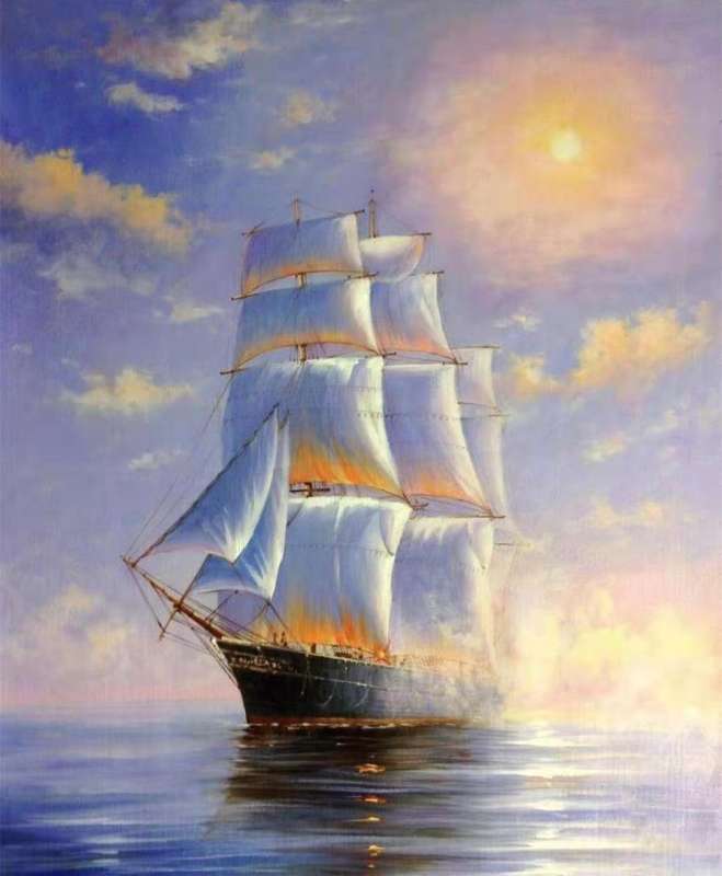 Numbered Paintings 40x50 cm Brigantina, 24 colors, urv. 4
