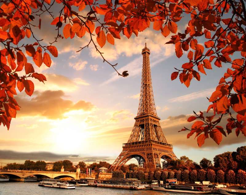 Paint by Numbers 40x50 cm Eiffel Tower, 26 colors, torn 4