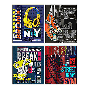 Notebook CHECKER 96p. STREET SPIRIT