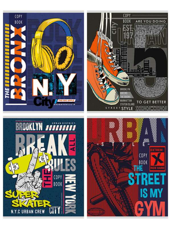 Notebook CHECKER 96p. STREET SPIRIT