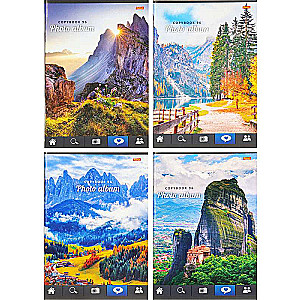 Notebook GRIDDING 96 sheets. CAPTIVATING LANDSCAPES