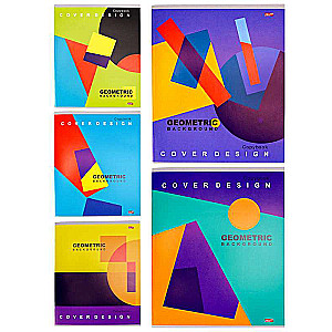 Notebook GRID 48 sheets. GEOMETRIC ABSTRACTION