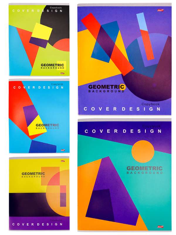 Notebook GRID 48 sheets. GEOMETRIC ABSTRACTION