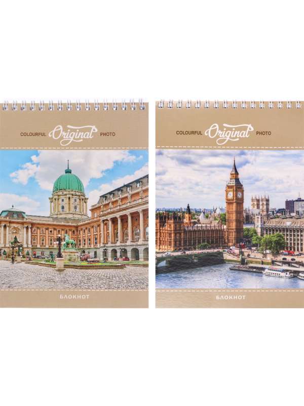 A5 Notebook 80 pages. FAMOUS ARCHITECTURE