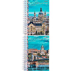 A6 Notebook, 80 sheets. MAJESTIC CITIES