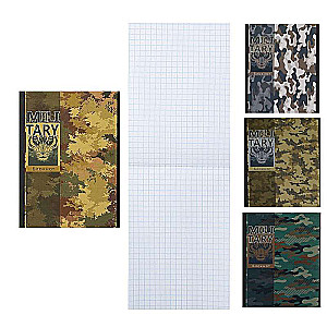 A6 Notepad 24 sheets. CAMOUFLAGE PREDATOR