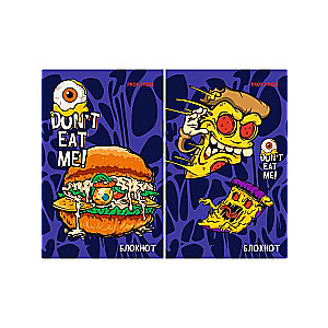 A7 Notepad 48 sheets. ZOMBIE FOOD