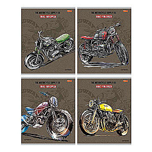 Notebook GRID 96 sheets. IMPECCABLE MOTORCYCLE