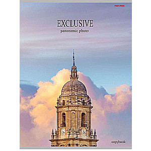 Notebook CHECKERED 96 sheets A4 TOWER IN THE CLOUDS