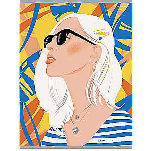 Notebook GRID 96 sheets A4 STYLISH GIRL - 3