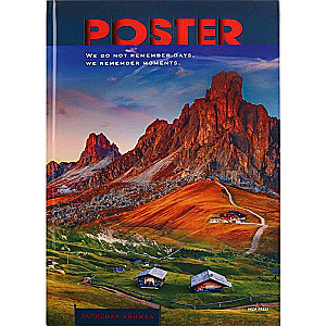 A4 Notepad 96 sheets. MOUNTAIN SLOPES