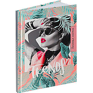 A5 Notebook 80 sheets. GIRL IN TROPICS